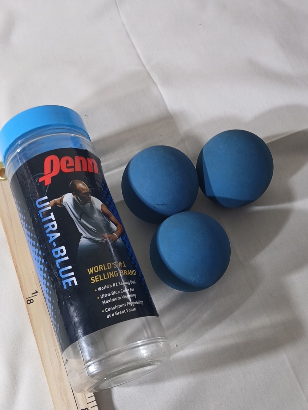 Ultra-Blue Foam Practice Balls - Blue